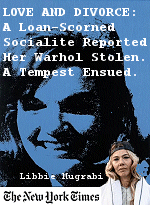 It must have seemed, at the time, a fairly simple deal. In 2023, Libbie Mugrabi, a Manhattan socialite, wanted to take out a $3 million loan, needing the money to buy a home in the south of France. Ms. Mugrabi may have seemed cash poor, but she was art rich.
